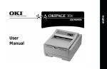 Oki 10e Printer User Manual