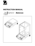 Ohaus E00645 Fitness Equipment User Manual