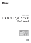 Nortel Networks S560 Digital Camera User Manual