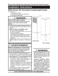 Nordyne M3RL Furnace User Manual