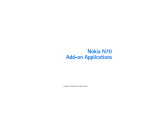 Nokia N70 Cell Phone User Manual