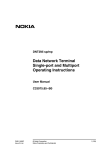 Nokia DNT2Mi sp/mp Network Router User Manual