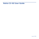 Nokia C2-02 Cell Phone User Manual