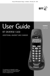 Nokia BT DIVERSE 5100 Telephone User Manual