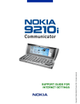 Nokia 9210i Cell Phone Accessories User Manual