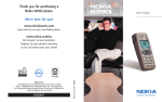 Nokia 6385 Cell Phone User Manual