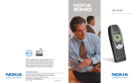 Nokia 6340 Cell Phone User Manual