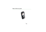 Nokia 6030 Cell Phone User Manual