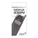 Nokia 232N Cell Phone User Manual