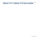 Nokia 1101 Cell Phone User Manual