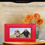 Nextar N7-208 Digital Photo Frame User Manual