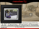 Nextar N3-505 Digital Photo Frame User Manual
