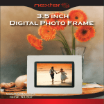 Nextar N3-502 Digital Photo Frame User Manual