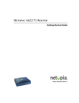 Netopia 4622 T1 Network Router User Manual