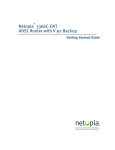 Netopia 3366C-ENT Network Router User Manual