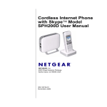 NETGEAR SPH200D Cordless Telephone User Manual