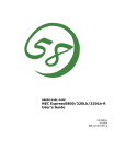 NEC 5800/230Eh Server User Manual
