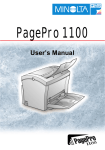 NEC 1100 Printer User Manual