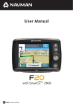 Navman F20 GPS Receiver User Manual