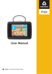 Navman F10 GPS Receiver User Manual