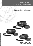 Navman 7100EU Satellite Radio User Manual