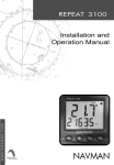 Navman 3100 GPS Receiver User Manual