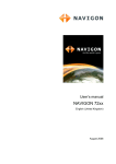 Navigon 72xx GPS Receiver User Manual