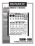 Nady Systems SRM-10X Musical Instrument User Manual