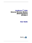 Multi-Tech Systems MTCBA-C Network Router User Manual