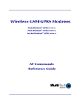 Multi-Tech Systems GPRS (MTMMC-G) Network Router User Manual