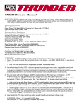 MTX Audio TA2301 Car Amplifier User Manual