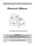 MTD 1438 Lawn Mower User Manual