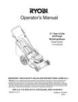 MTD 119-427R000 Lawn Mower User Manual