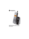 Motorola MD751 Telephone User Manual
