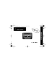 Motorola LS750 Pager User Manual