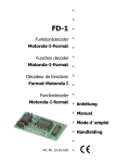 Motorola FD-1 Marine Radio User Manual