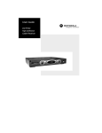 Motorola DCT5100 Stereo Receiver User Manual