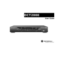 Motorola DCT2000 Stereo System User Manual
