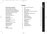 Motorola CLS446 Radio User Manual