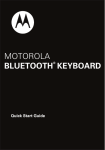 Motorola 89451N Tablet Accessory User Manual
