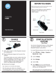 Motorola 68000192001-A Cell Phone User Manual