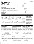 Moen 8303 Plumbing Product User Manual