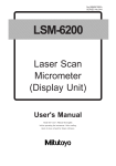 Mitsubishi Electronics SL4U Projection Television User Manual