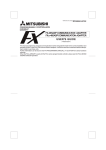 Mitsubishi Electronics FX0N-485ADP Computer Accessories User Manual
