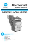Minolta Di3510 Printer User Manual