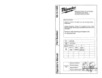 Milwaukee 58-14-1025 Saw User Manual