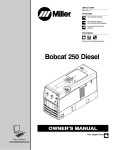 Miller Electric 250 Welder User Manual