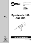 Miller Electric 15A Welder User Manual