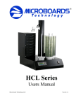 MicroBoards Technology HCL-4000 DVD Recorder User Manual
