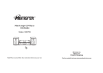 Memorex MVR4041 VCR User Manual